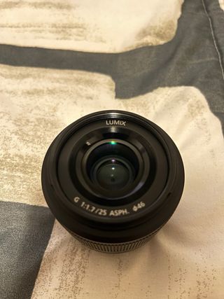 Objetivo Lumix 25mm f/1.7