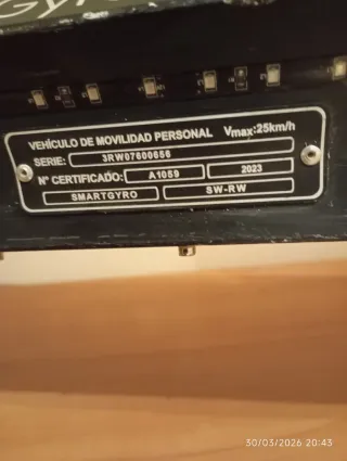 Patinete Eléctrico SmartGyro