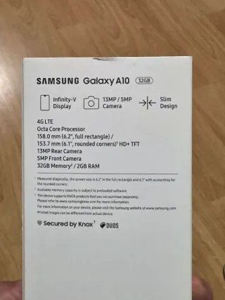 Samsung Galaxy A10 32GB Negro