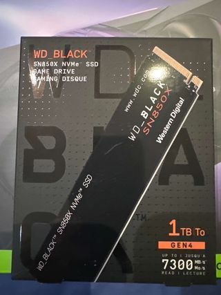 SSD WD Black SN850X 1TB NVMe Gen4