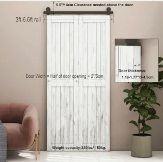 Guías para puerta corredera plegable ✅