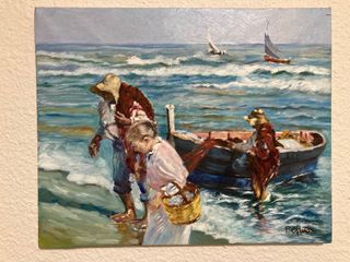 Cuadro Lienzo pintado a mano