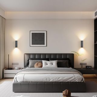 2 Apliques Exterior IP65 GU10 Metal Gris