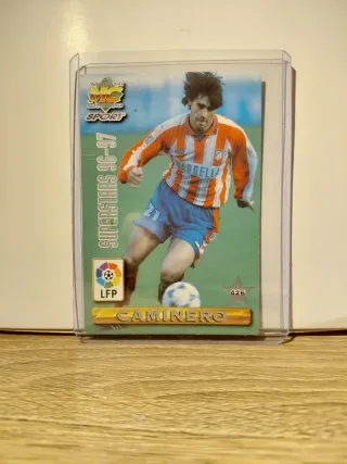 Cromo Caminero (Atletico de Madrid) 96-97