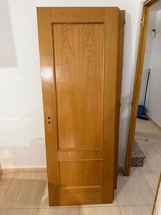 Puertas de madera maciza de roble