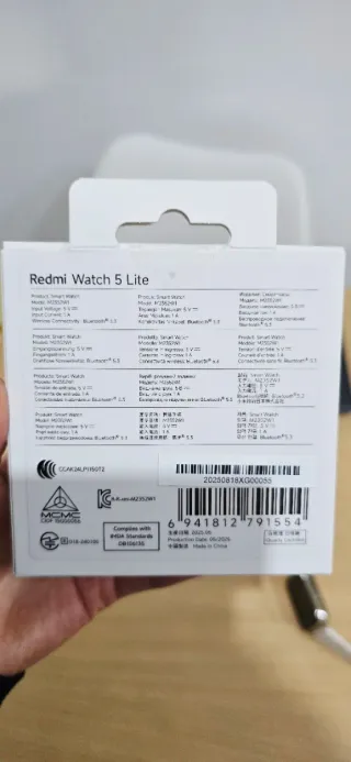 Xiaomi Redmi Watch 5 Lite Blanco