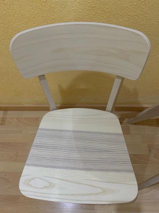 Sillas de madera Ikea nuevas