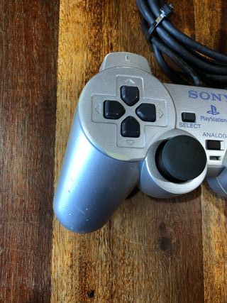 Controller ps2 silver joypad pad