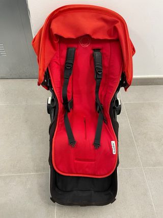 Bugaboo Donkey Silla Gemelar Roja