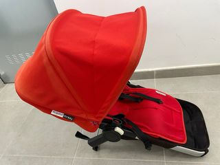 Bugaboo Donkey Silla Gemelar Roja