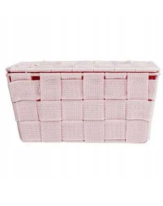 Confezione da 3 cestini con coperchio