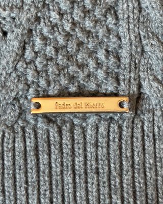 Jersey Pedro del Hierro S Gris Ochos Botones