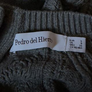 Jersey Pedro del Hierro S Gris Ochos Botones