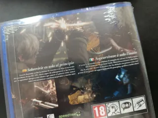 🇪🇸 Nuevo! Resident Evil 4 Lenticular PS4