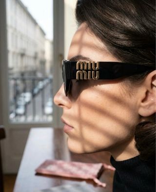 Occhiali da sole Miu Miu neri