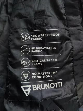 Brunotti Flynnery-AO Boys Snow Jacket nero tg. 176