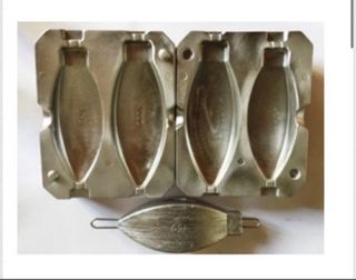 Molde plomos pesca fondo 750g-1kg