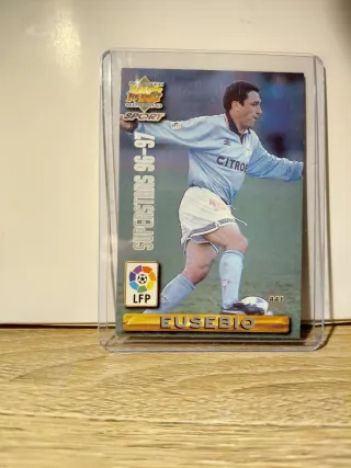 Cromo Eusebio (Celta) 96-97