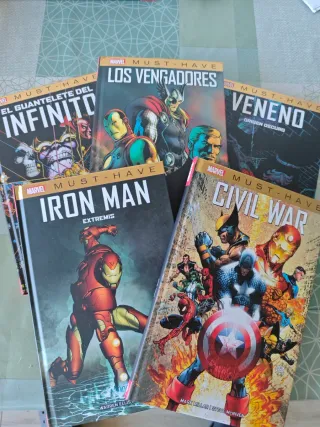 Lote Marvel Must Hace Panini 17 tomos