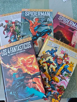 Lote Marvel Must Hace Panini 17 tomos