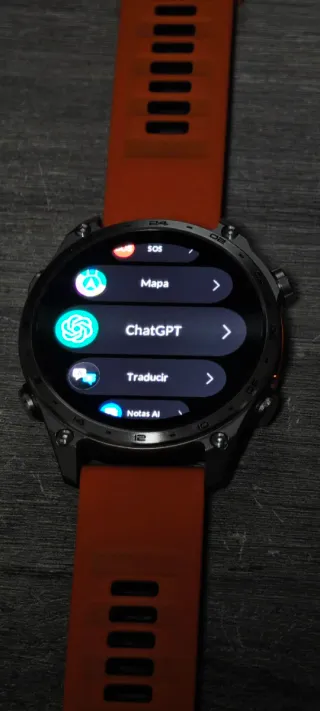 Smartwatch HD300 PRO Naranja/Plata