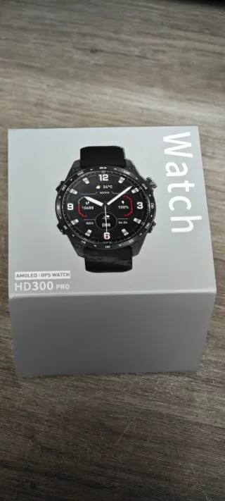Smartwatch HD300 PRO Naranja/Plata