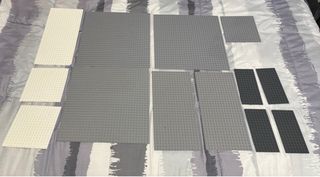 Basi Lego Grigie e Bianche