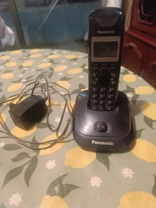 Teléfono Inalámbrico Panasonic Negro