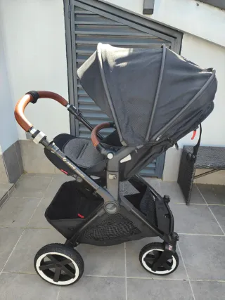 Cochecito Jane Crosslight + Capazo micro bb