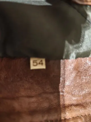 Cazadora Cuero Miguel Herrero Talla 54