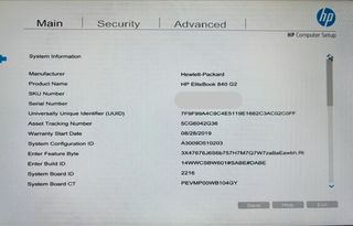 HP EliteBook 840 G2 i5 8GB 1TB HHD+256SSD Win 11