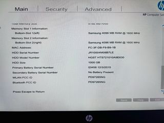 HP EliteBook 840 G2 i5 8GB 1TB HHD+256SSD Win 11