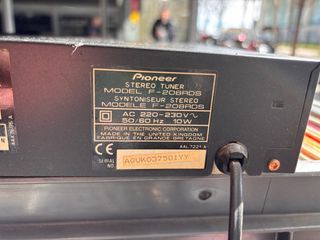 Sintonizador PIONEER F208RDS Negro