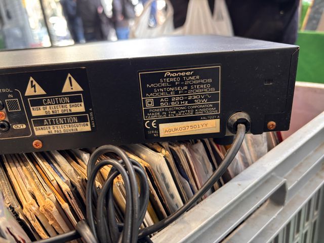 Sintonizador PIONEER F208RDS Negro