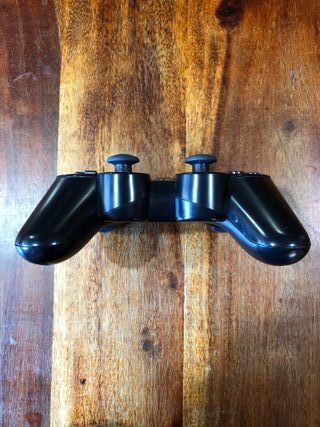 Controller ps3 nero con cavo di ricarica joypad