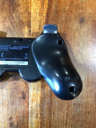 Controller ps3 nero con cavo di ricarica joypad