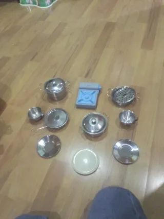 Cocinita de madera infantil