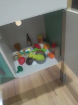 Cocinita de madera infantil