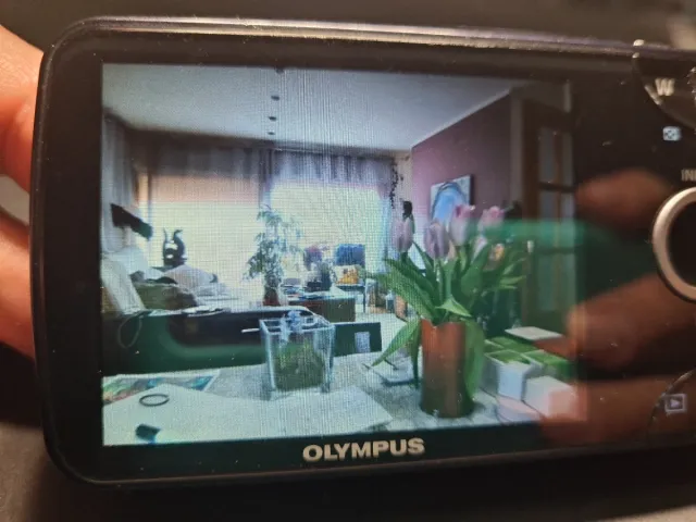 Cámara Olympus VH-210 Negra/Plateada