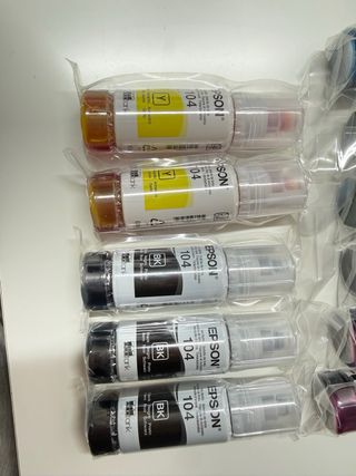Lote 11 tintas Epson EcoTank 104