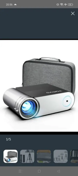 Proyector Vamvo Portátil