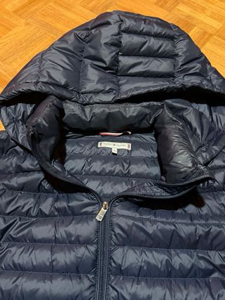 Piumino donna Tommy Hilfiger blu