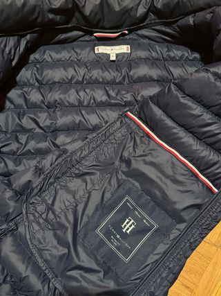 Piumino donna Tommy Hilfiger blu