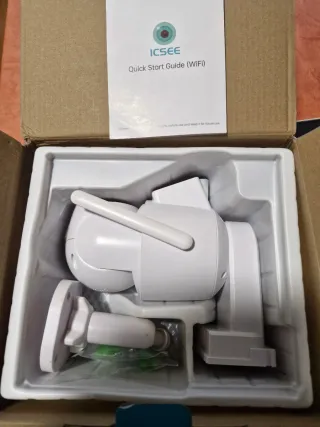 Cámara Solar Exterior Wi-Fi Doble Lente 4K