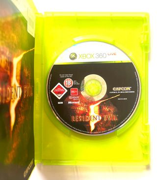 Resident Evil 5 Xbox 360 PAL Buen Estado