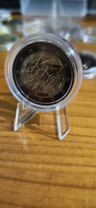 Moneda 2€ Chipre Erasmus