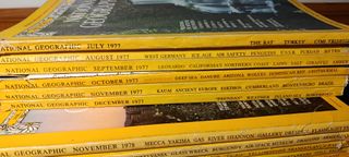 Revista National Geographic década de 1970