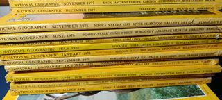 Revista National Geographic década de 1970