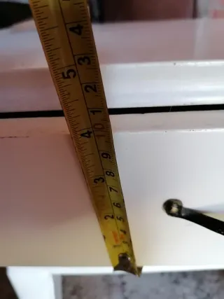 Mesa auxiliar o medita de noche antigua