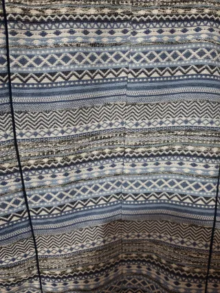 Chaqueta jaspeada azul mujer